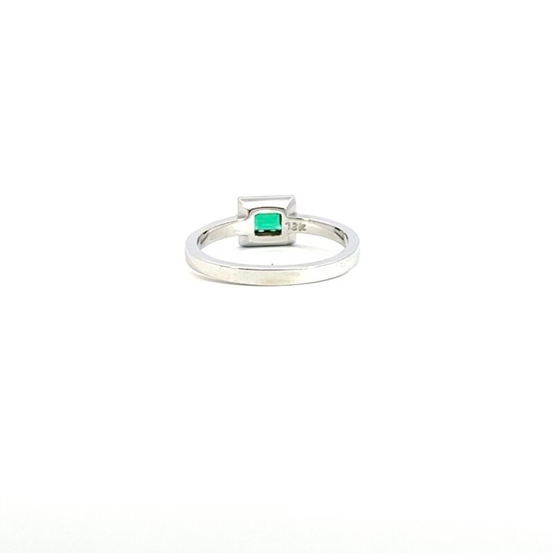 Anillo en oro blanco. AN938 OB - Image 3